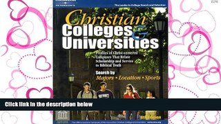 Online eBook  Christian Colleges   Univ 8th ed (Peterson s Christian Colleges   Universities)