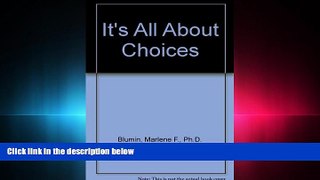 Fresh eBook  It s All about Choices