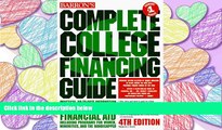 Fresh eBook  Barron s Complete College Financing Guide