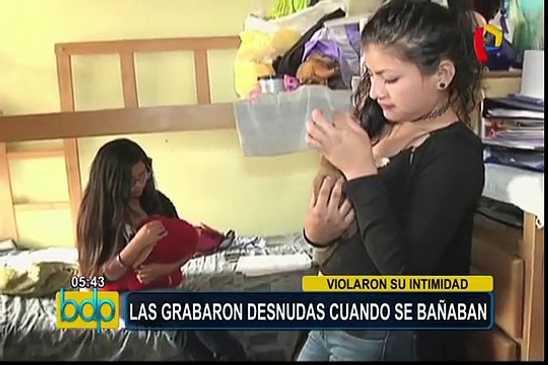SJM: jóvenes denuncian que sujeto las grabó desnudas cuando se bañaban