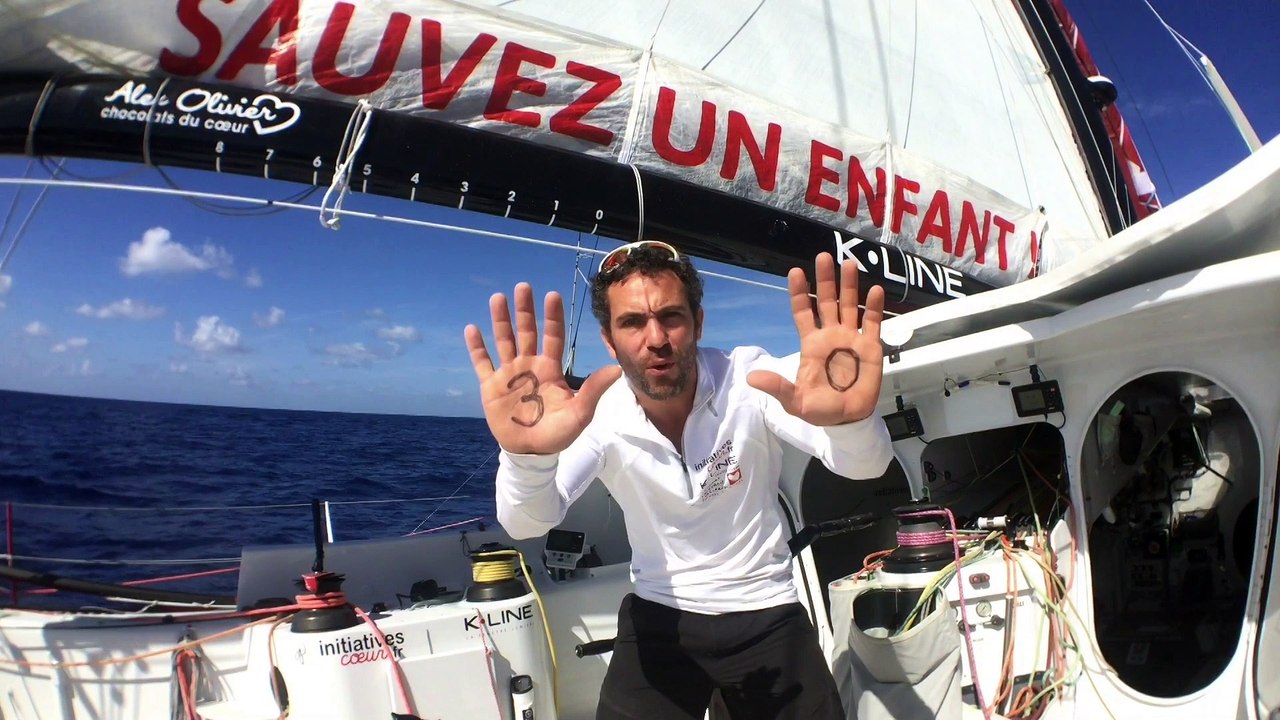 J13 : 30 enfants de sauvés pour Tanguy de Lamotte / Vendée Globe