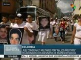 Colombia: condenan a 21 militares por participar en falsos positivos