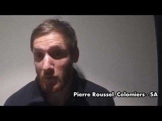 Interviews après Colomiers - Stade Aurillacois