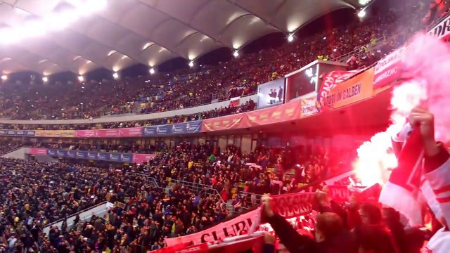 Rumunia Polska Hymn Narodowy 11.11.2016