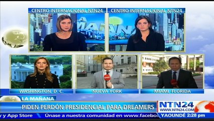 Tải video: Legisladores demócratas piden a Barack Obama perdón a beneficiarios de DACA