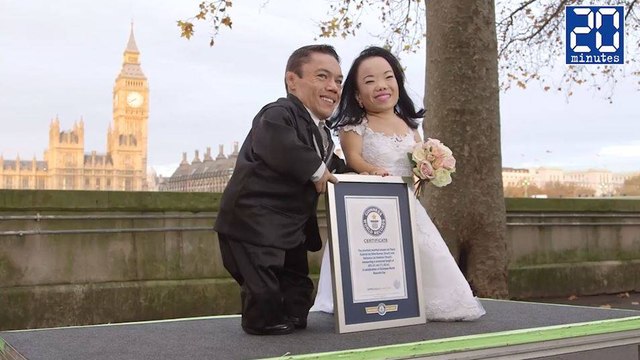 Le couple de mariés le plus petit du monde - Le rewind du vendredi 18 novembre 2016.