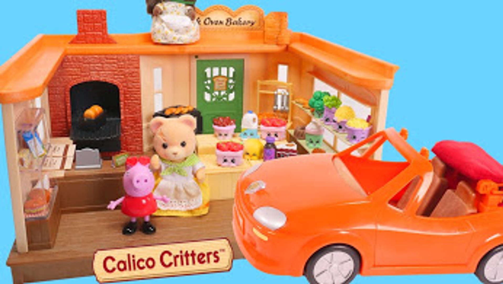 calico critters doughnut store