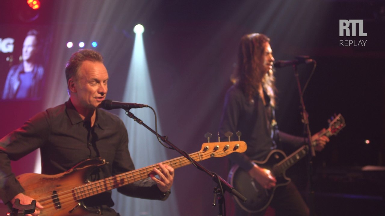 Sting- Down Down Down (live) - Le Grand Studio RTL