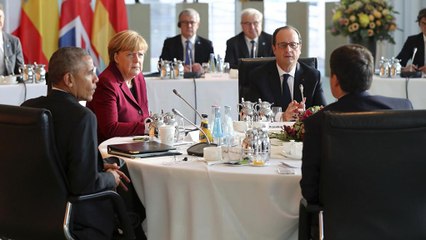 Obama in Berlin: Kriege, Krisen NATO und ein bisschen Brexit