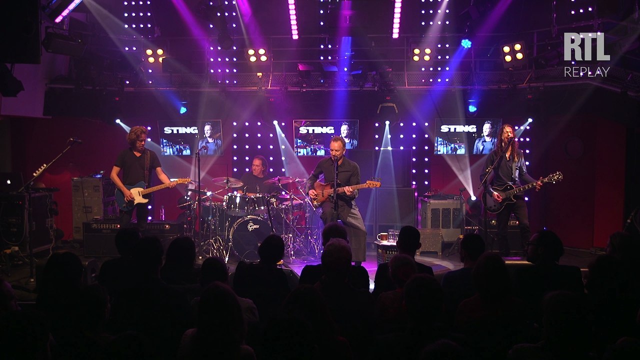 Sting - One Fine Day (live) - Le Grand Studio RTL