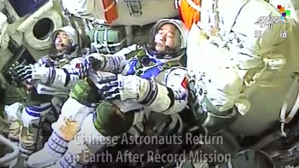 Chinese Astronauts Return to Earth After Record Mission