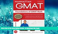 Read book  Foundations of GMAT Math, 5th Edition (Manhattan GMAT Preparation Guide: Foundations of