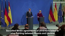 European leaders vow to keep pressure up on Russia