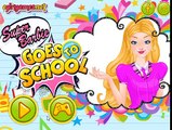 Super Barbie Goes to School - Barbie Super Hero Games - Cartoons for Children - Children Cartoons