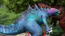 Dinosaurs Cartoons For Children | Gorilla Vs Dinosaurs Fighting | Dinosaurs Movies For Children
