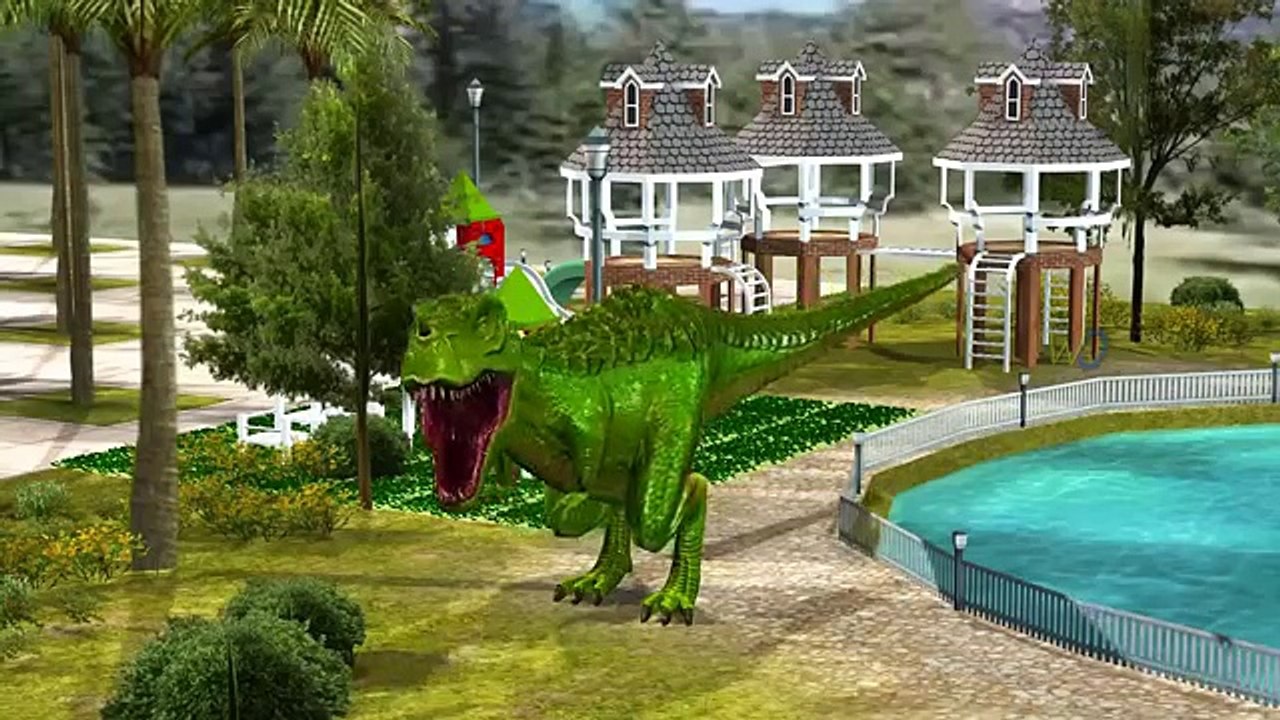 Dinosaur Vs Pig Short Movie For Children Lion King Tiger Elephant Cartoon 3DDinosaur Movies For Kids