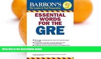 Deals in Books  Essential Words for the GRE, 4th Edition (Barron s Essential Words for the GRE)
