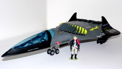 1988 Phantom X-19 Stealth Fighter & Ghostrider G.I. Joe review