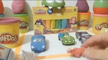 Surprise eggs Kinder Surprise Маша и Медведь Disney Pixar Cars 2,Play doh