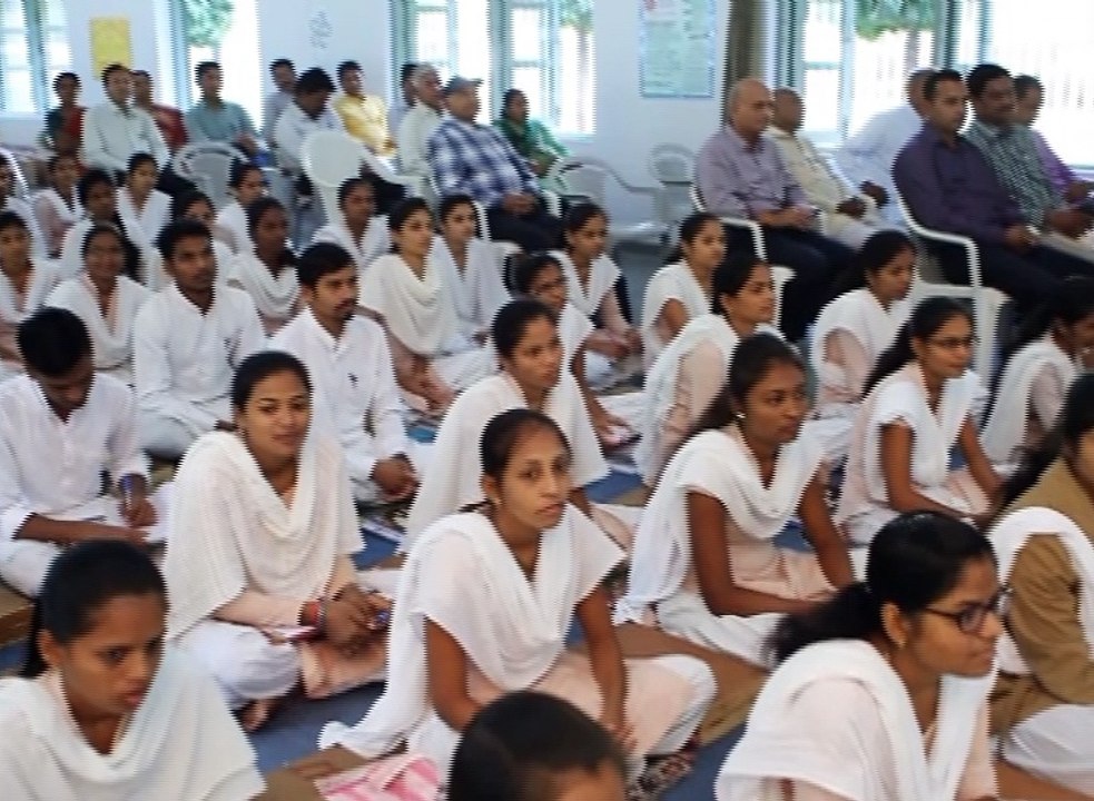 Ahmedabad Inter University visit by Bhupendrasinh Chudasama