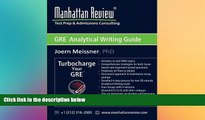 Buy NOW  Manhattan Review GRE Analytical Writing Guide: Answers to Real AWA Topics Joern Meissner