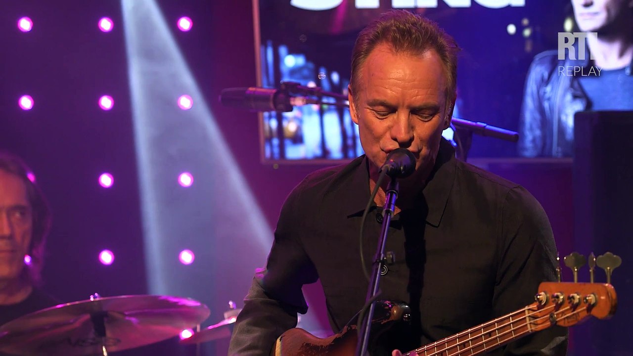 Sting - One Fine Day (live) - Le Grand Studio RTL