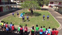 Concours FLASHMOB UNSS championnat du monde de HANDBALL 2017 AS Lycée Félix Eboué Cayenne (973)