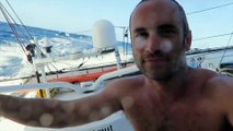 J13 : Fabrice Amedeo en a fini avec le Pot au Noir / Vendée Globe