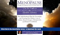 liberty books  Menopause: Manage Its Symptoms with the Blood Type Diet: The Individualized Plan