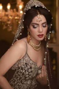 Real Bride - Nikaah Asian Bridal Makeup - Bold Eyes And Bright Pink Lips _ Arabic Makeup