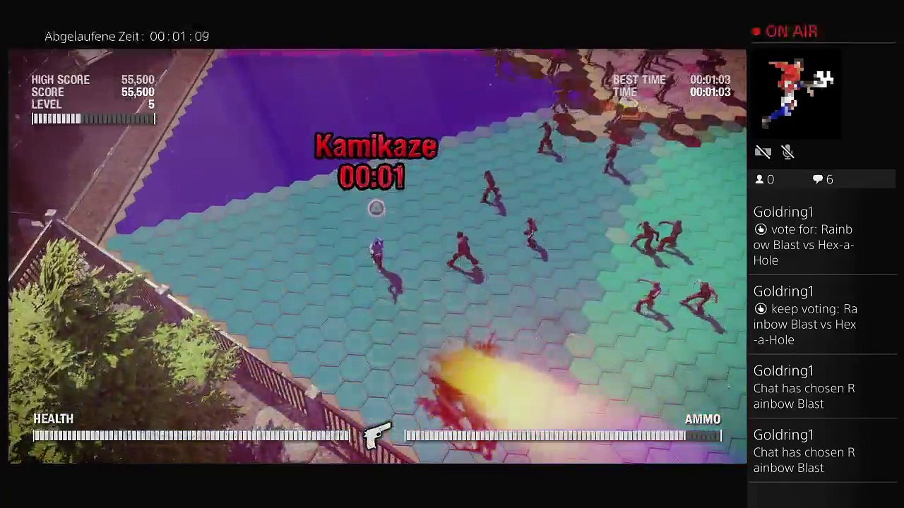 PS4-Live-Übertragung von golden-x2o1o