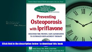 liberty books  Preventing Osteoporosis with Ipriflavone: Discover the Proven, Safe Alternative to