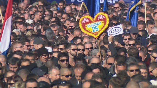 В хорватском городе Вуковар прошла церемония в память о погибших в 1991 году