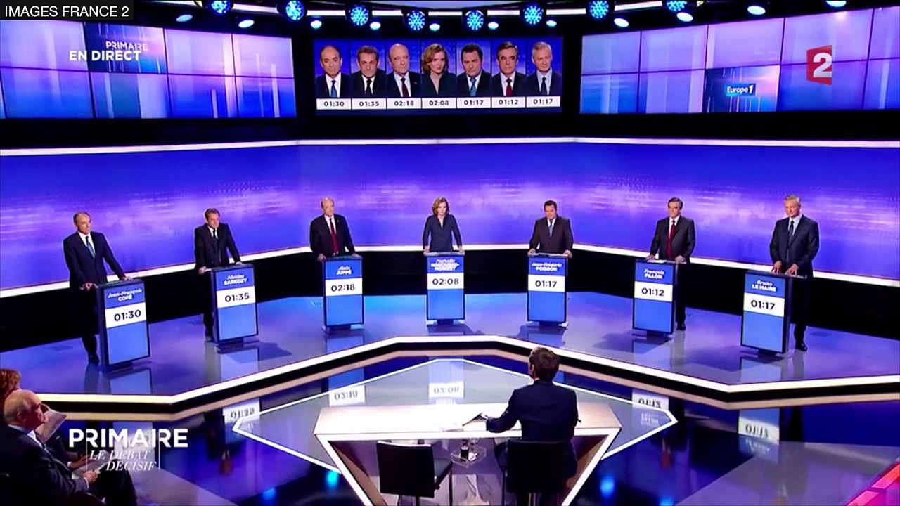 Primaire à droite  les meilleurs moments du débat