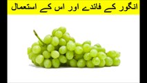 Grapes Uses and Health Benefits in Urdu - Angoor Ke Faide Aur Is Kay Istemal