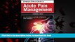 Best books  Compact Clinical Guide to Acute Pain Management: An Evidence-Based Approach for Nurses