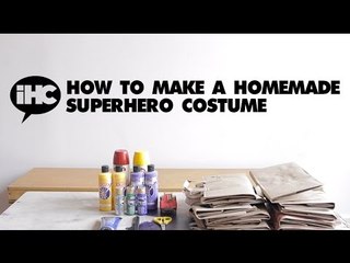 How To Make A Homemade Superhero Costume