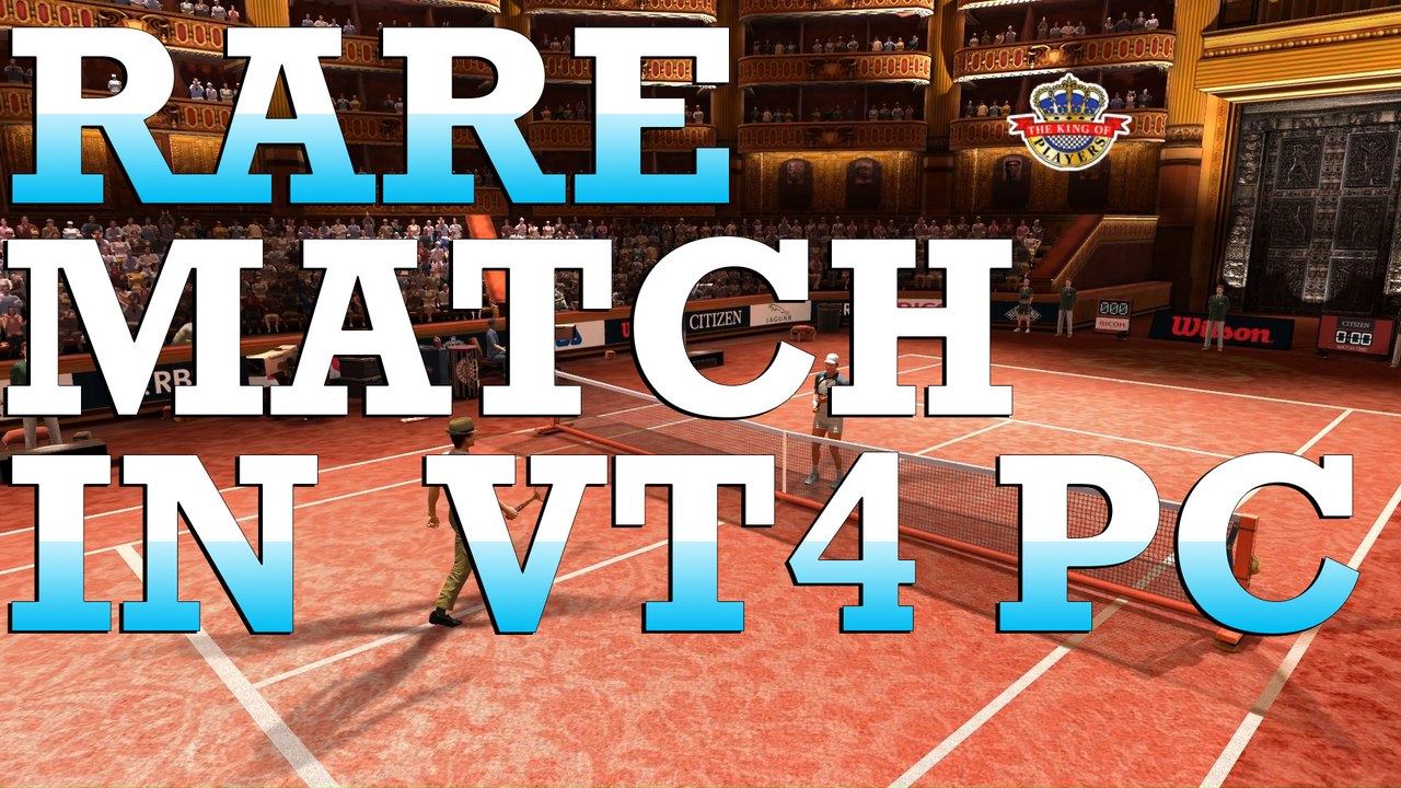 virtual tennis 4 pc special match