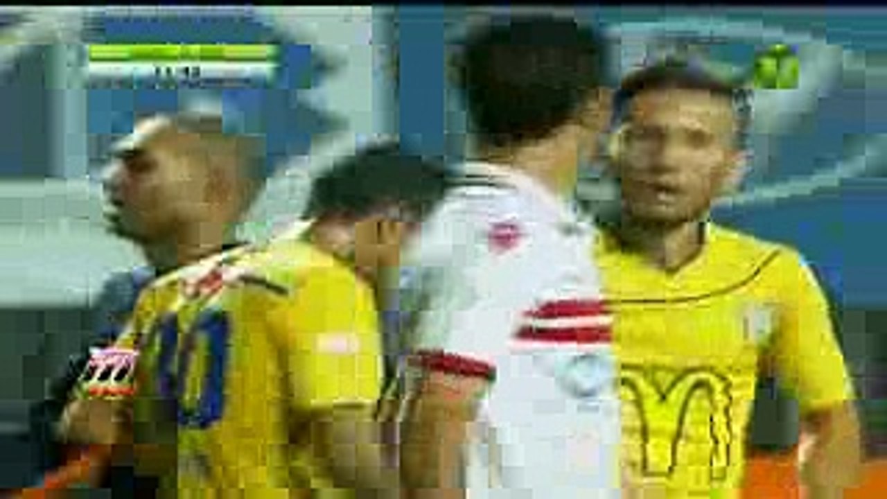 أهداف مباراة الزمالك 1×0 طنطا كاملة والفرص الضائعة [الدوري المصري] 18_11_2016