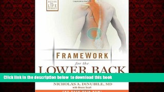 liberty books  Framework for the Lower Back: A 6-Step Plan for Treating Lower Back Pain (Active