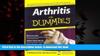 Best book  Arthritis for Dummies BOOOK ONLINE