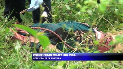 Encuentran mujer sin vida con señales de tortura