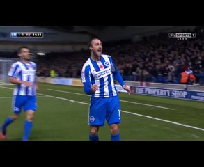 Glenn Murray Goal HD - Brighton 1-1 Aston Villa - 18.11.2016