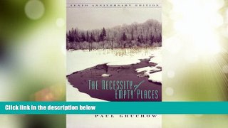 PDF The Necessity of Empty Places Book