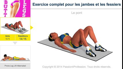 Exercice complet pour les jambes et les fessiers