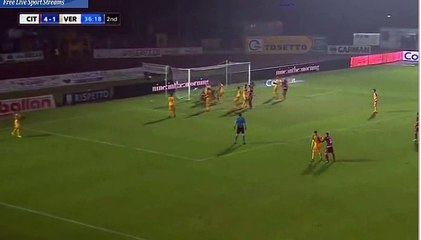 Gianluca Litteri Goal HD - Cittadella	5-1	Verona 18.11.2016