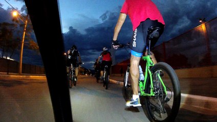 2,7k, GoPro, 35 amigos, pedal noturno, night biker's, Taubaté, (51)