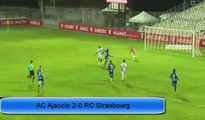 AC Ajaccio 2-0 RC Strasbourg - Tous Les Buts Exclusive - (18/11/2016)