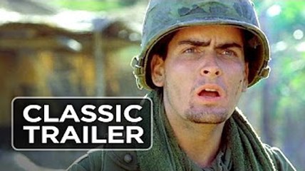 Platoon Official Trailer #1 - Charlie Sheen, Keith David Movie (1986) HD