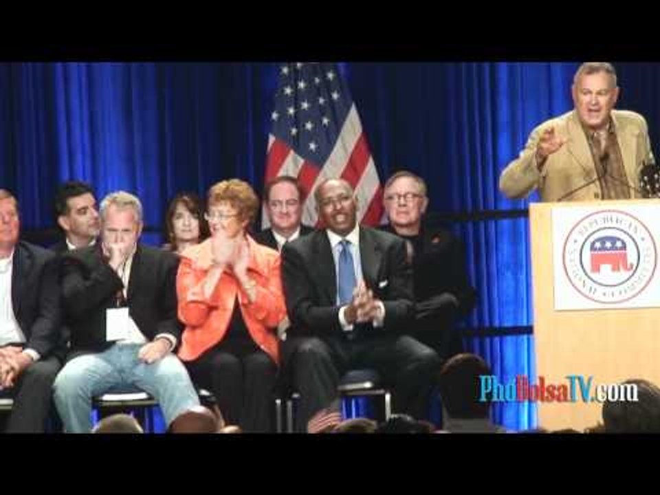 Cựu ứng cử viên phó tổng thống Sara Palin đến quận Cam - phần 1